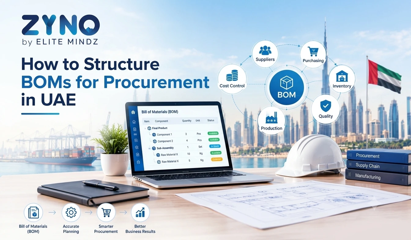 How to Structure BOMs for Procurement in UAE