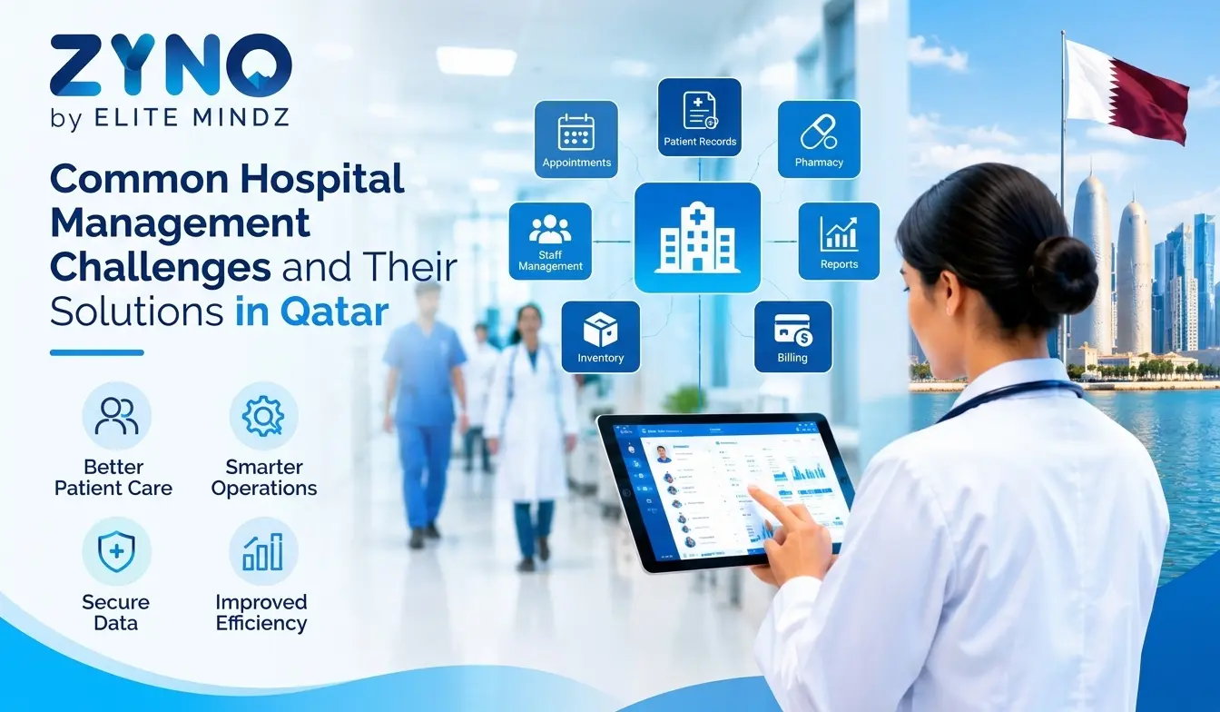 Common Hospital Management Challenges and Their Software Solutions in Qatar