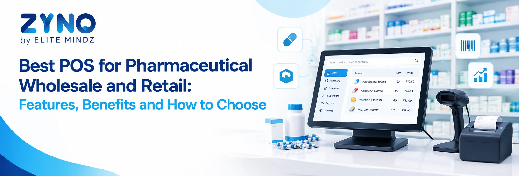 POS for Pharmaceutical Wholesale and Retail