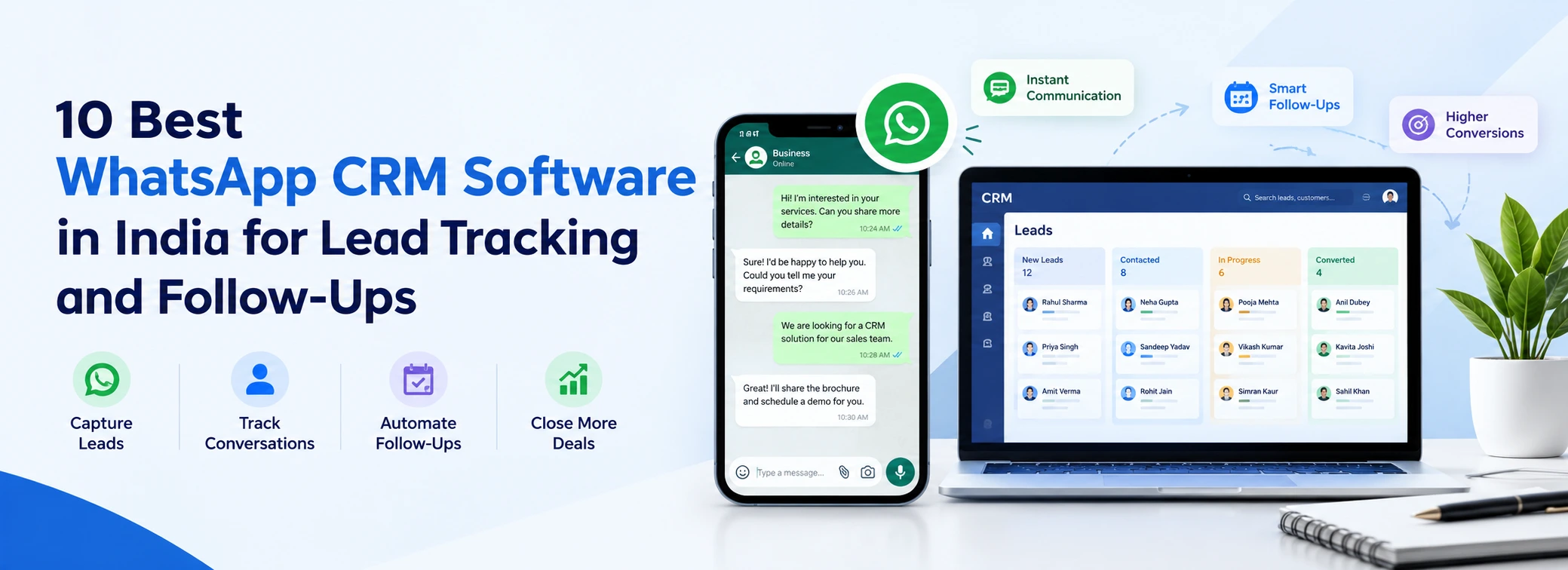 Best WhatsApp CRM Software in India 