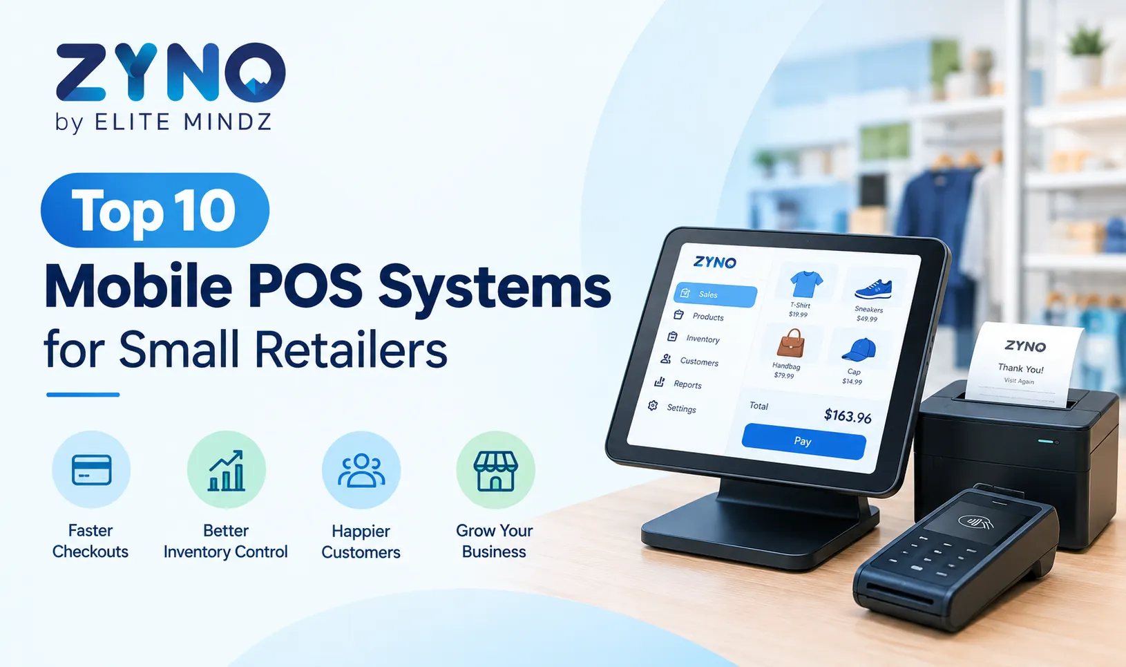 Top 10 Mobile POS Systems for Small Retailers
