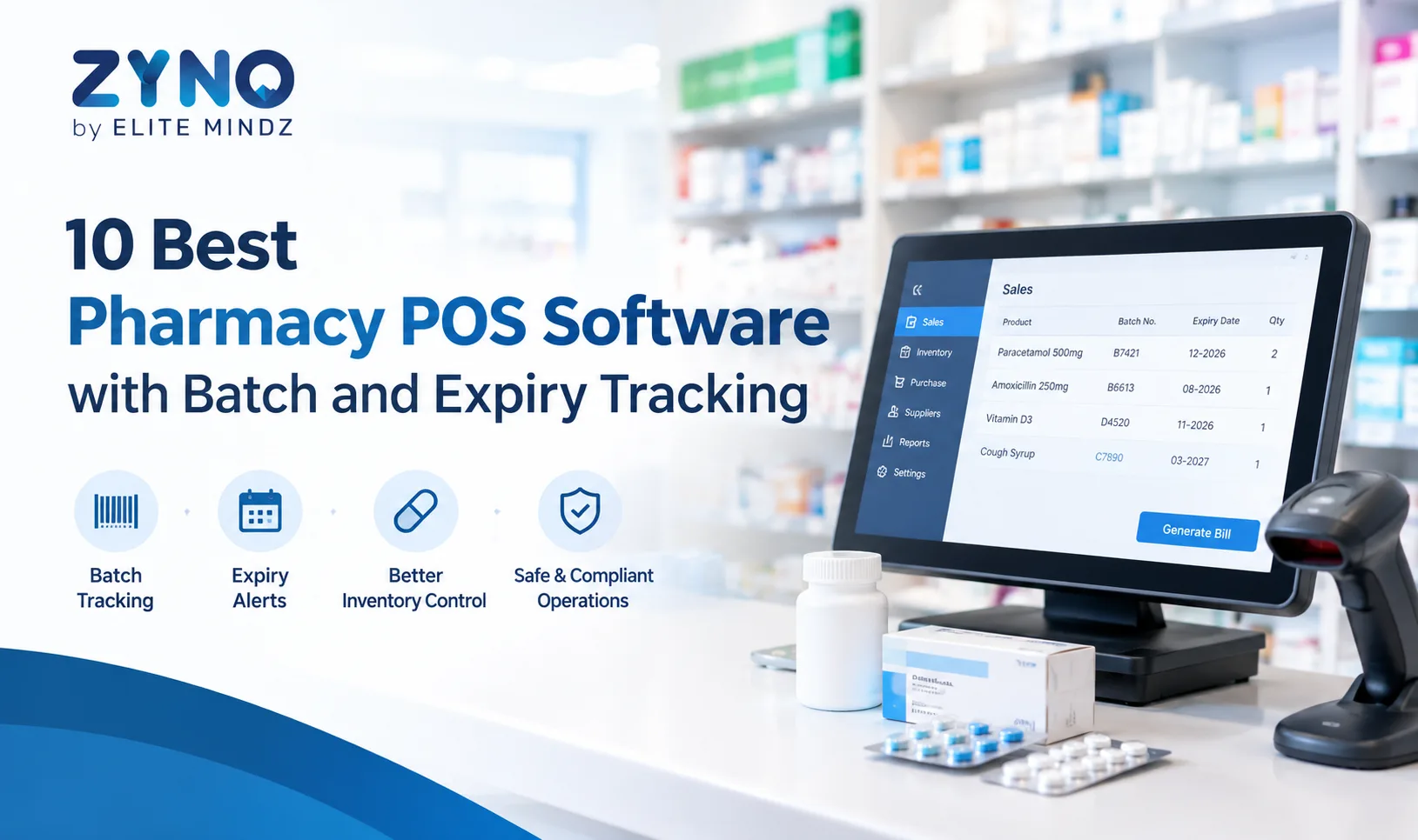 10 Best Pharmacy POS Software with Batch and Expiry Tracking