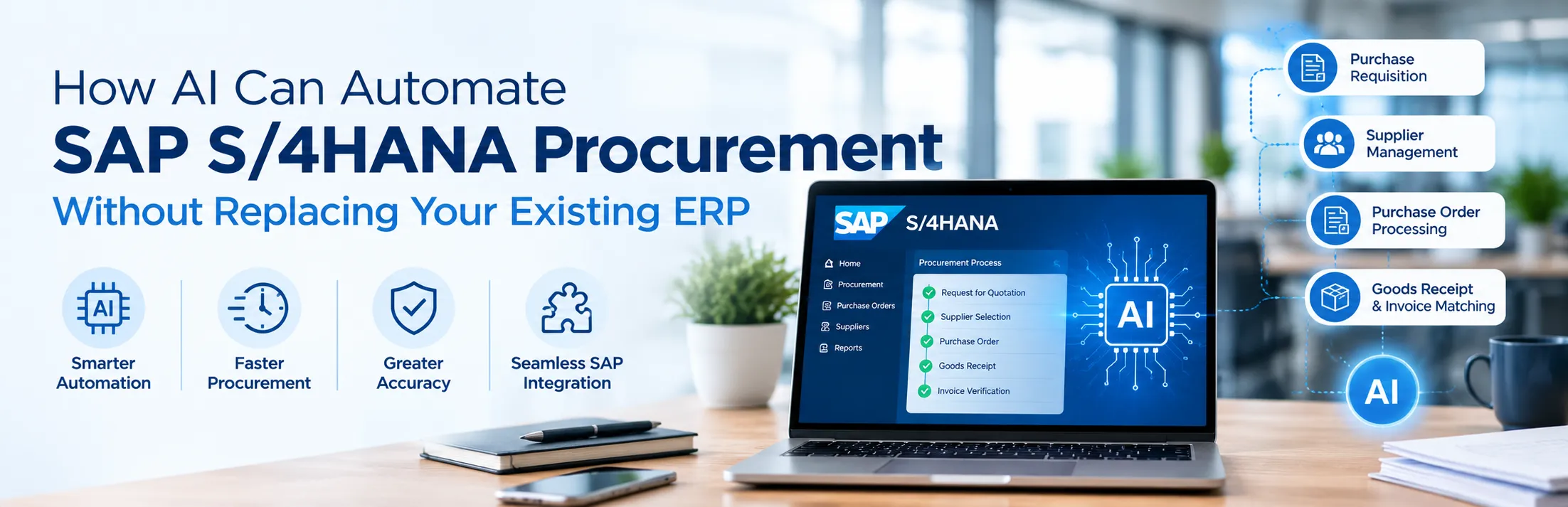AI-powered SAP S/4HANA procurement automation
