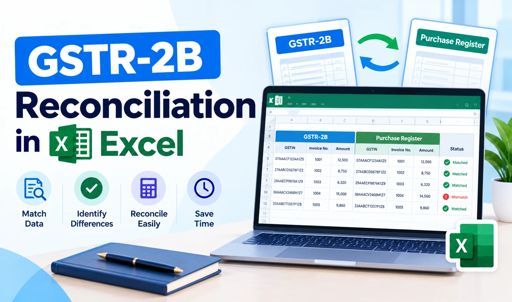 GSTR-2B vs Purchase Register