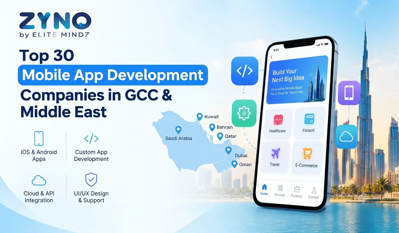 Top 30 Mobile App Development Companies in GCC & Middle East (2026 Guide)