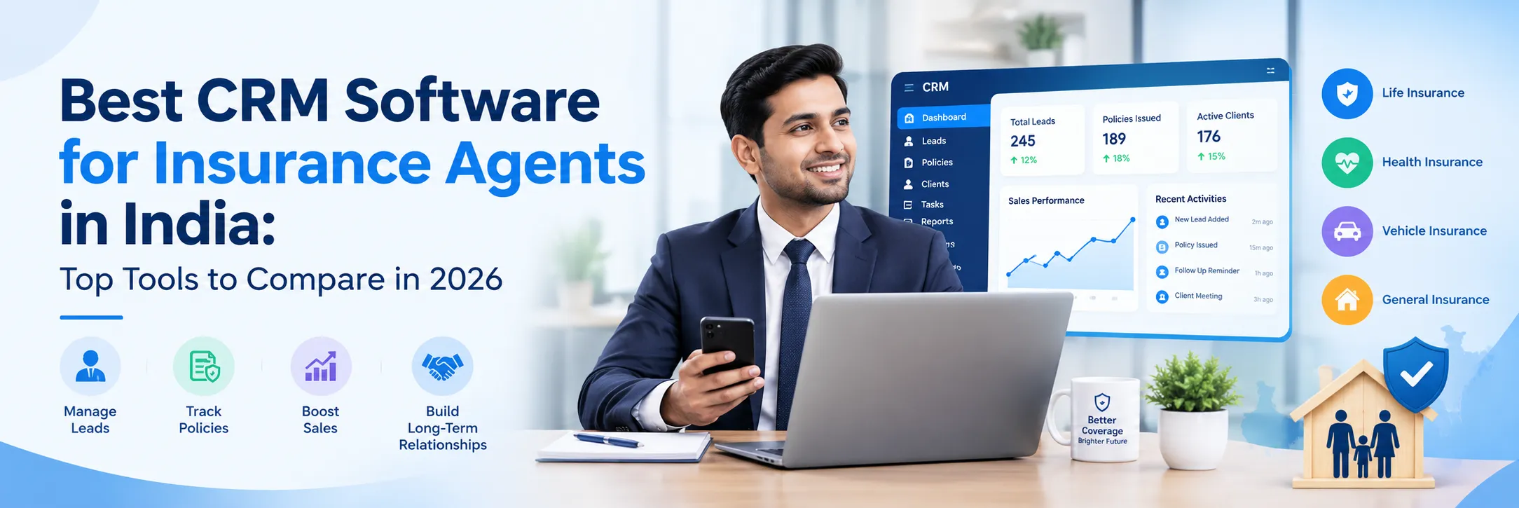 Best CRM Software for Insurance Agents in India: Top Tools to Compare in 2026