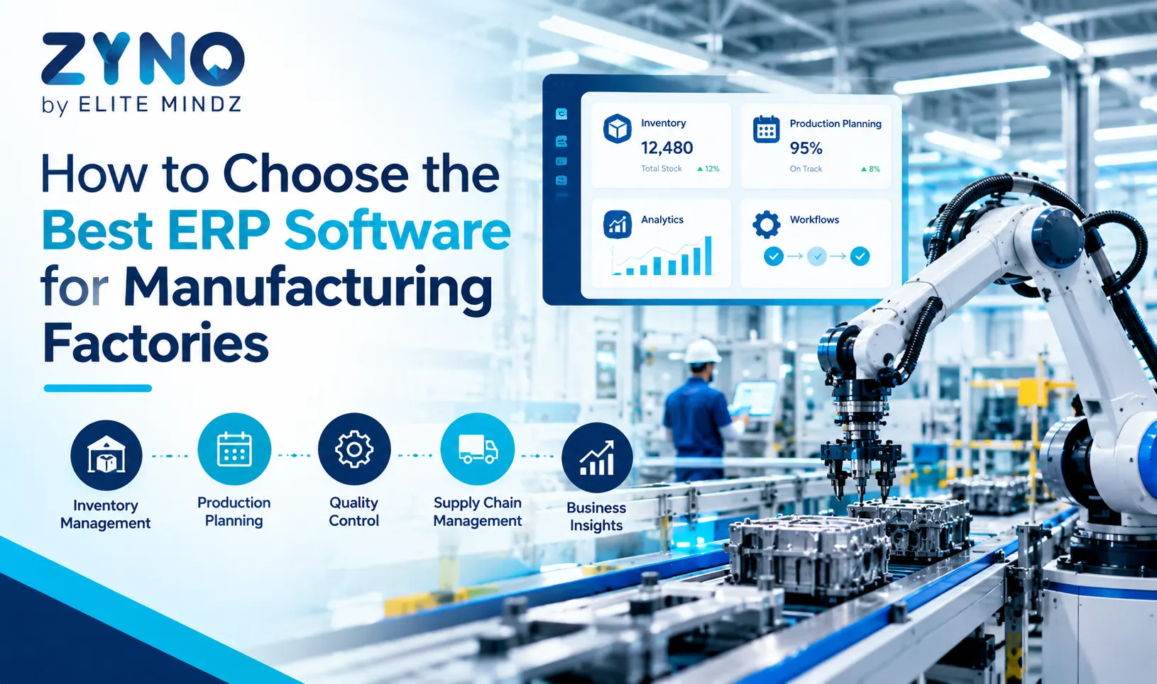 How to Choose the Best ERP Software for Manufacturing Factories