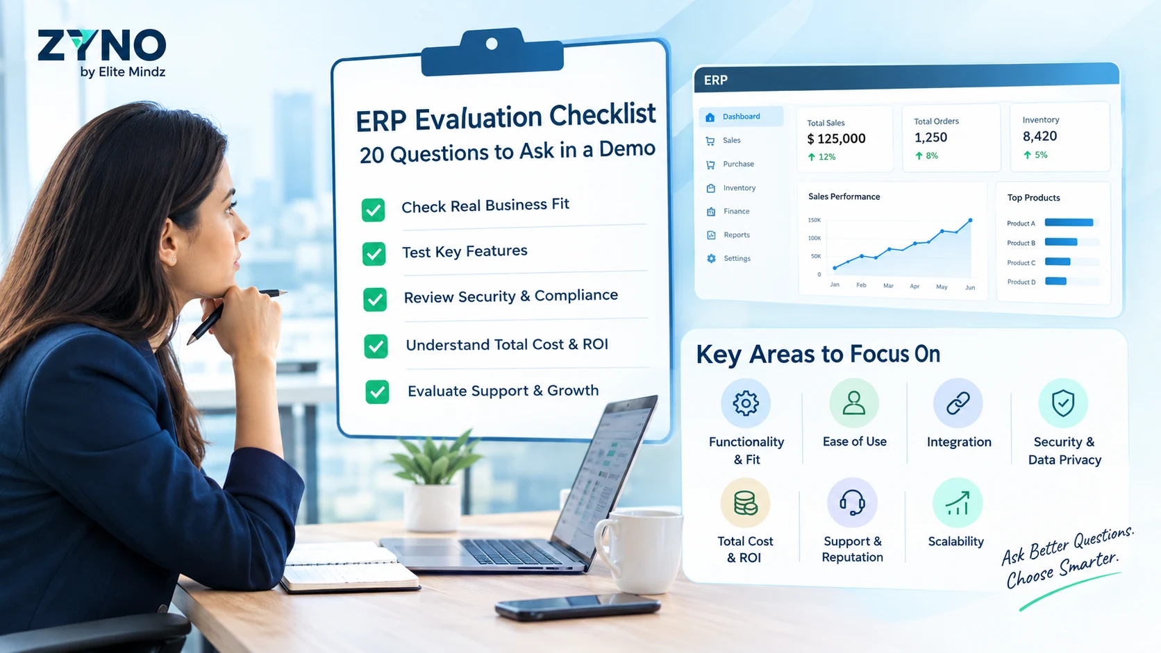 ERP Evaluation Guide: 20 Questions to Ask in an ERP Software Demo