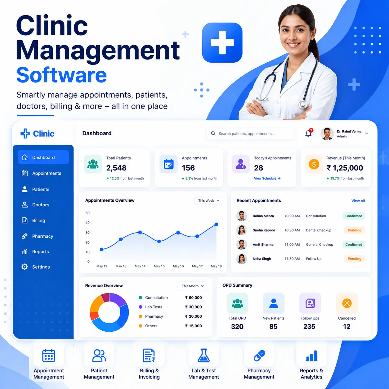 Experience Smarter Clinic Management Today!