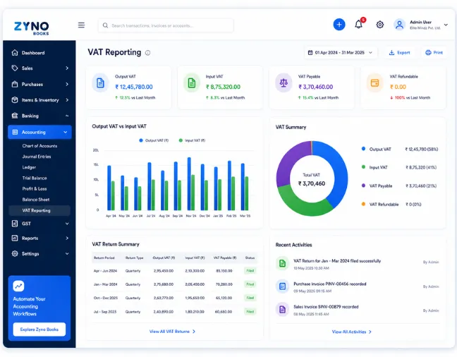 Simplify VAT Reporting