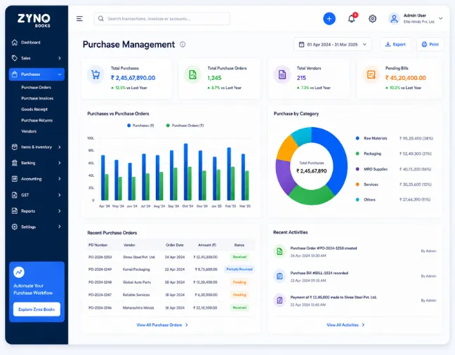 Switch to ZYNO Books Simplify Purchasing, Control Costs, and Scale Faster